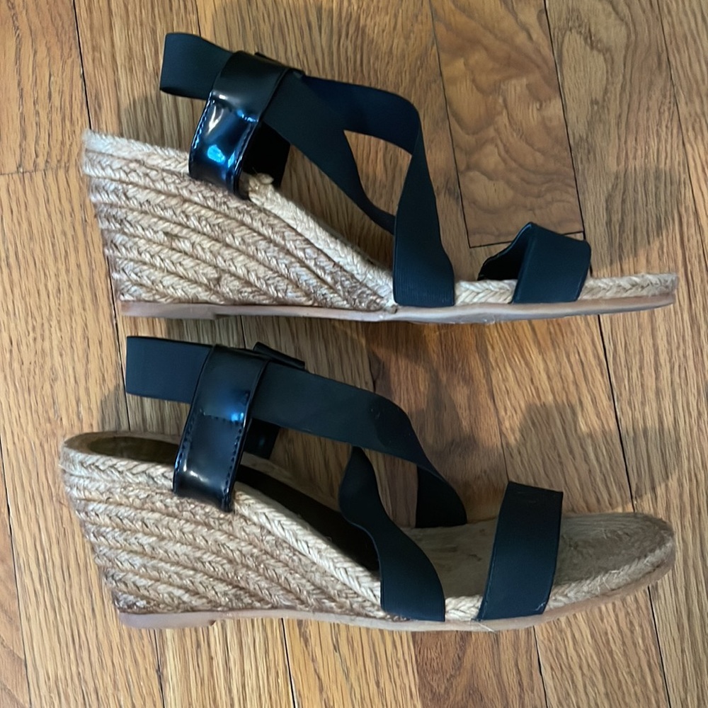 Eric Michael Elena sandal tan and black